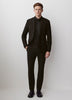 Essential Slim Fit Black Wool-Blend Suit Pant