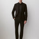 Essential Slim Fit Black Wool-Blend Suit Pant