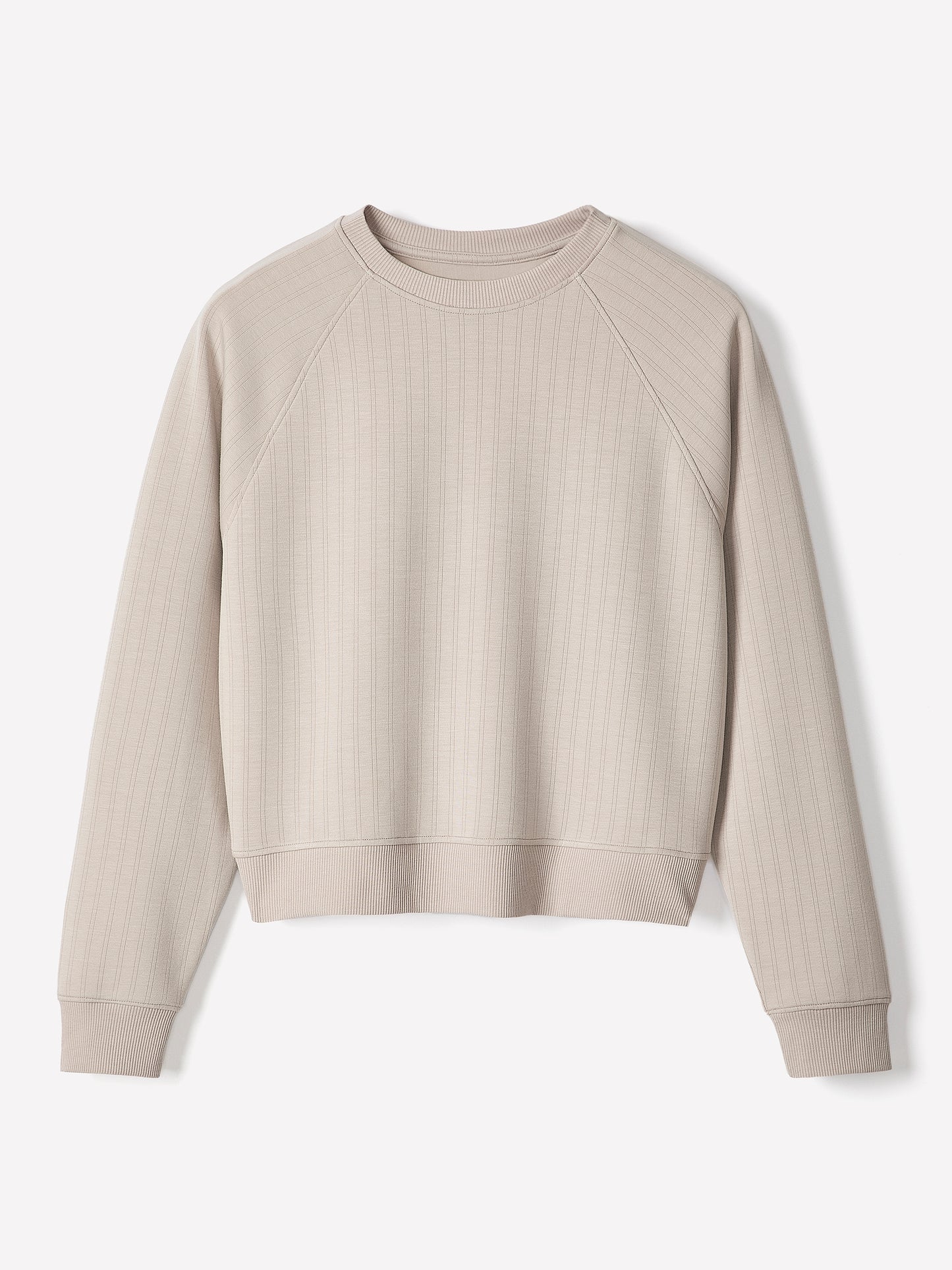 Haut à Manches Longues Raglan et Col Rond