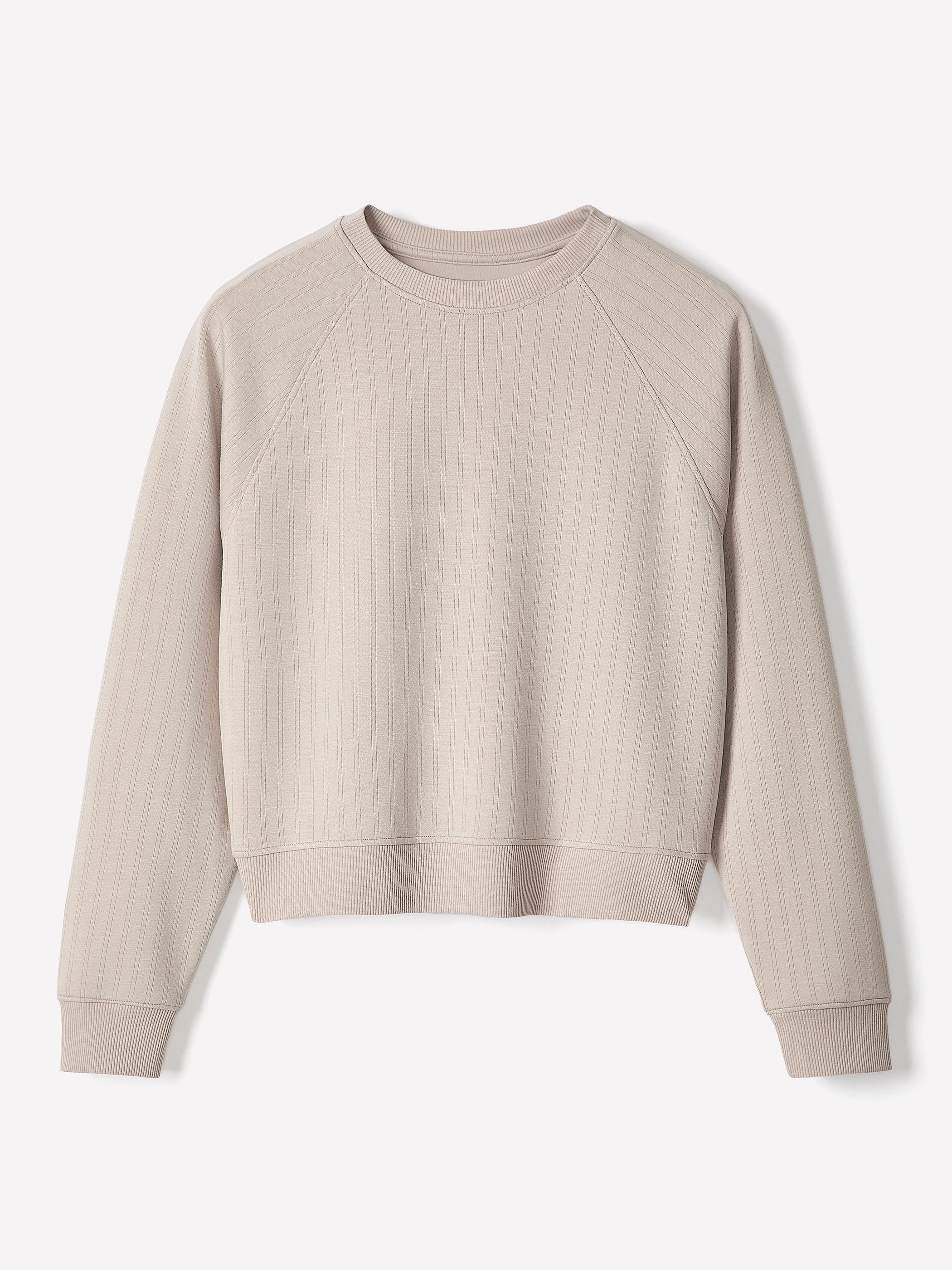 Haut à Manches Longues Raglan et Col Rond