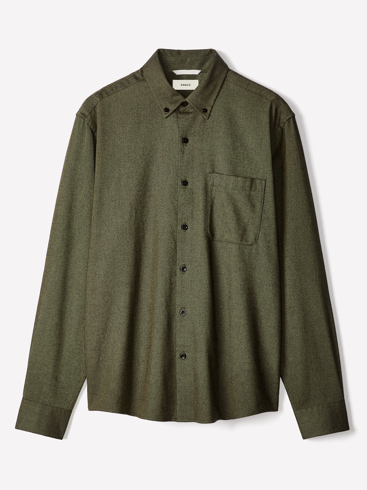 Long-Sleeve Flannel Shirt
