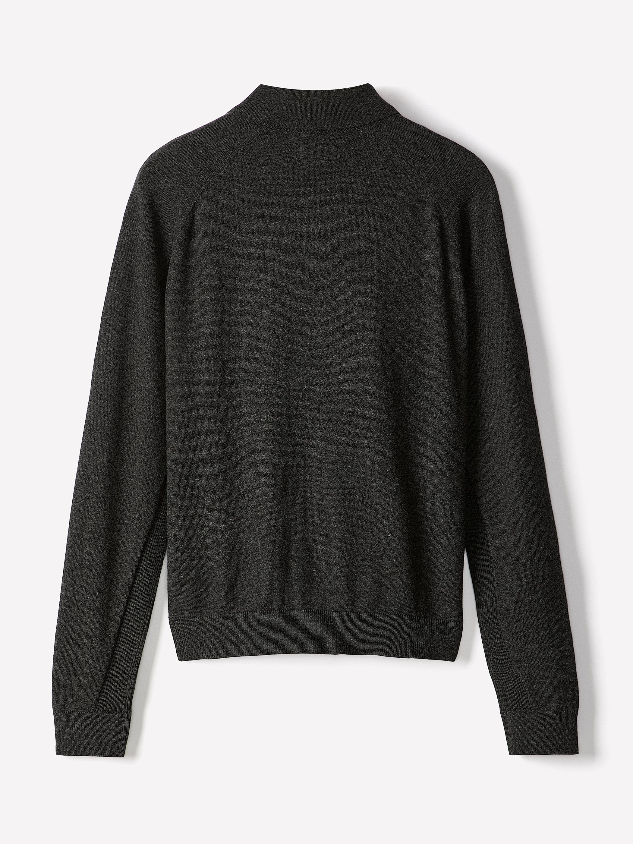 Long-Sleeve Polo Sweater