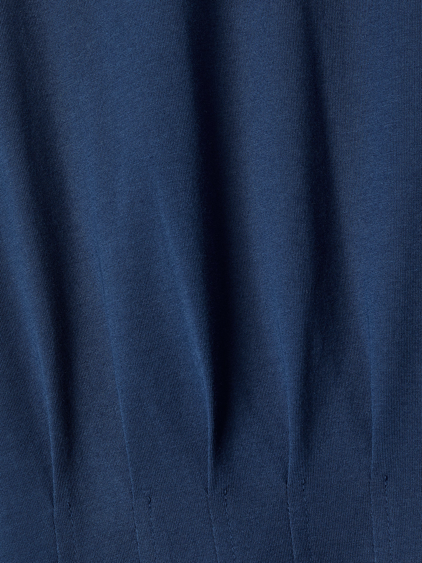 Extended-Sleeve Crew-Neck Midi Dress with Pintucks