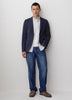 Slim Fit Knit Blazer