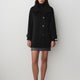 Woven Wool Blend Double Breasted Coat