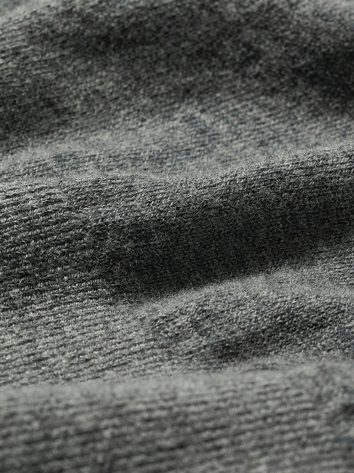 Long-Sleeve V-Neck Oversized Merino Sweater