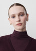 2-Pack Small Bold Metal Hoop Earrings