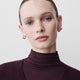 2-Pack Small Bold Metal Hoop Earrings