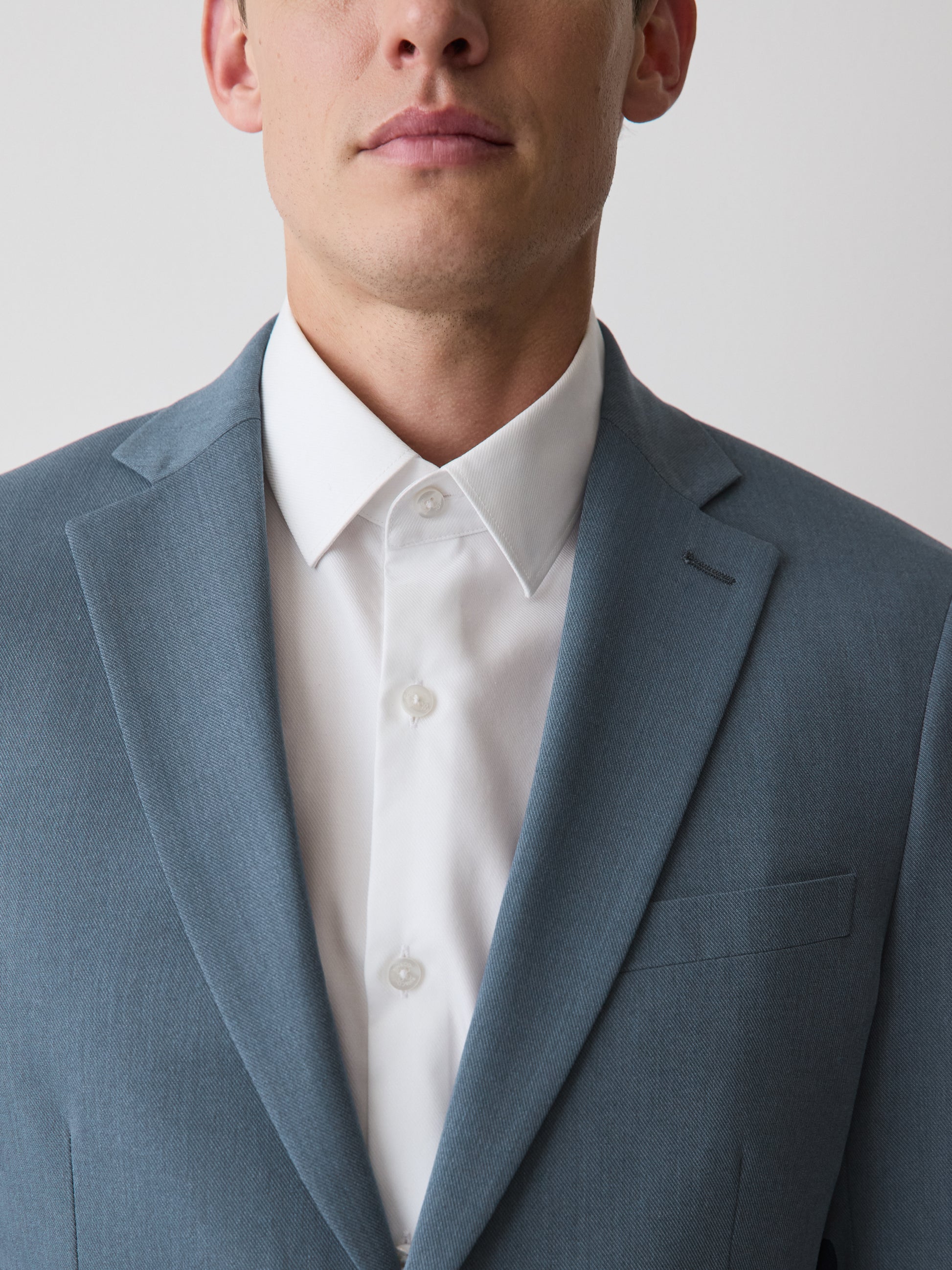 Slim Fit Blue Suit Blazer