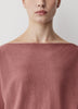 Long-Sleeve Off-the-Shoulder Merino-Wool Sweater