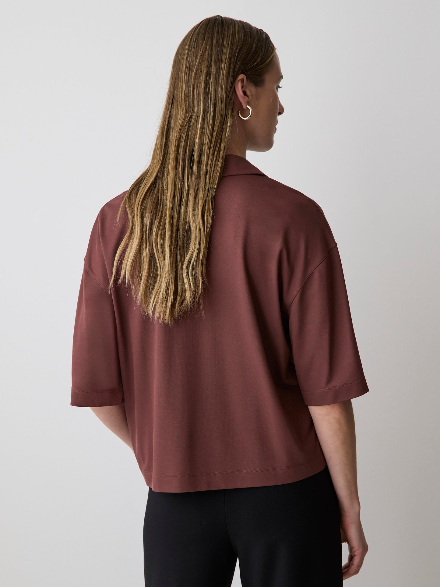 Piqué-Knit Short-Sleeve Polo