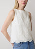 Sleeveless Embroidered Blouse
