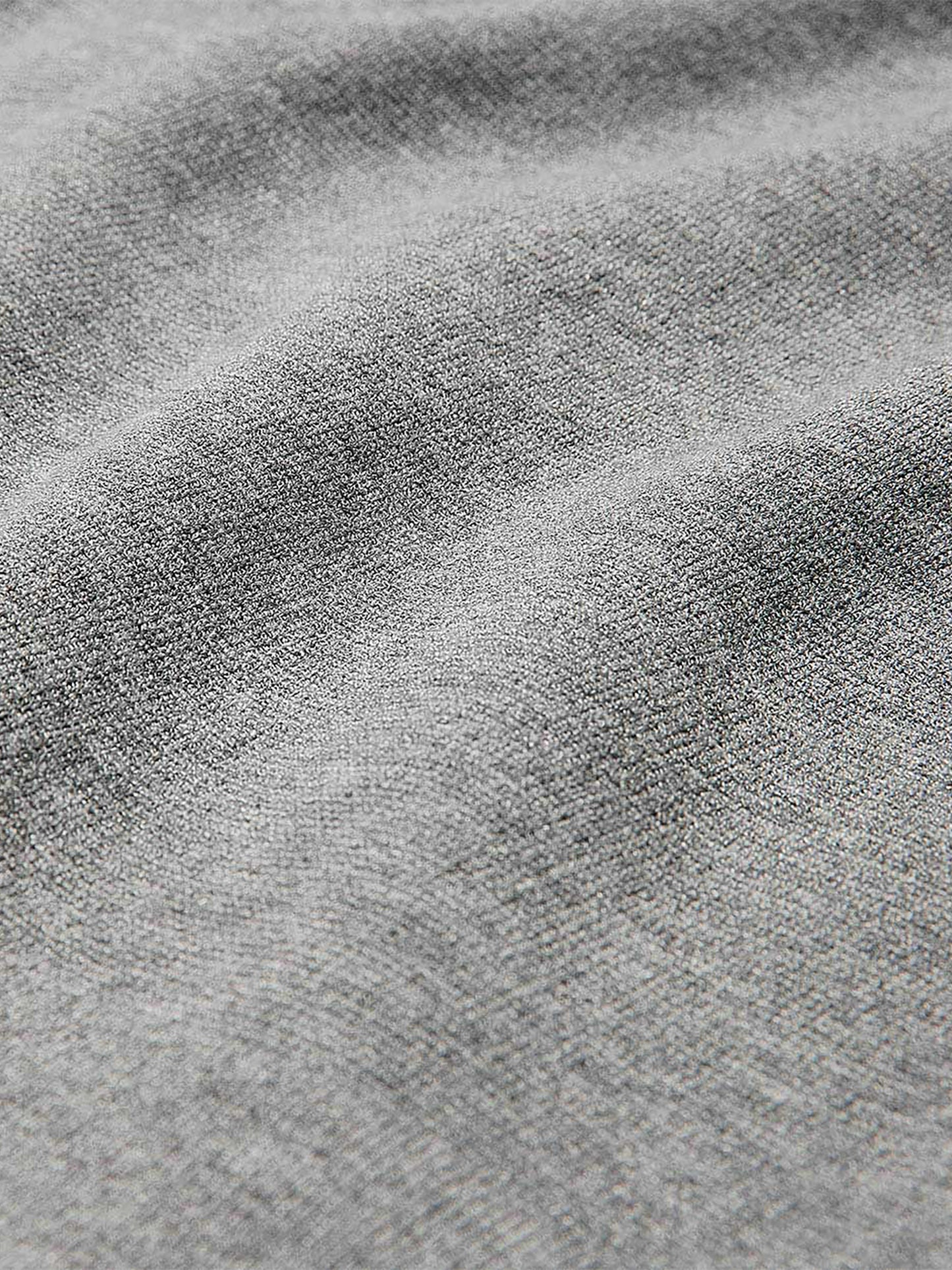 Pull Polo à Col Zippé à Manches Longues