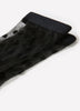 Crew Socks Sheer Knit Blend