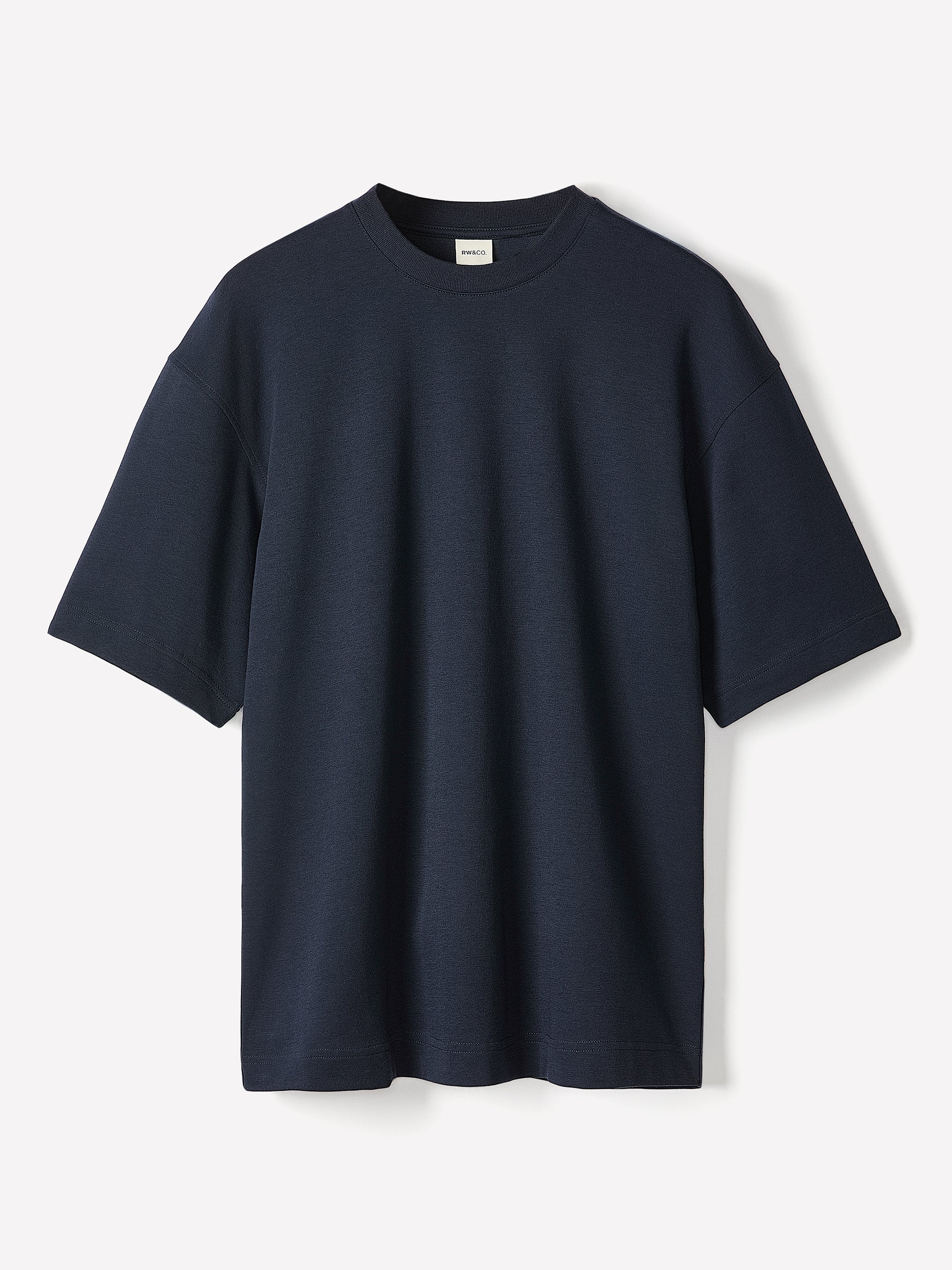 Oversized Short-Sleeve Crew-Neck Tee