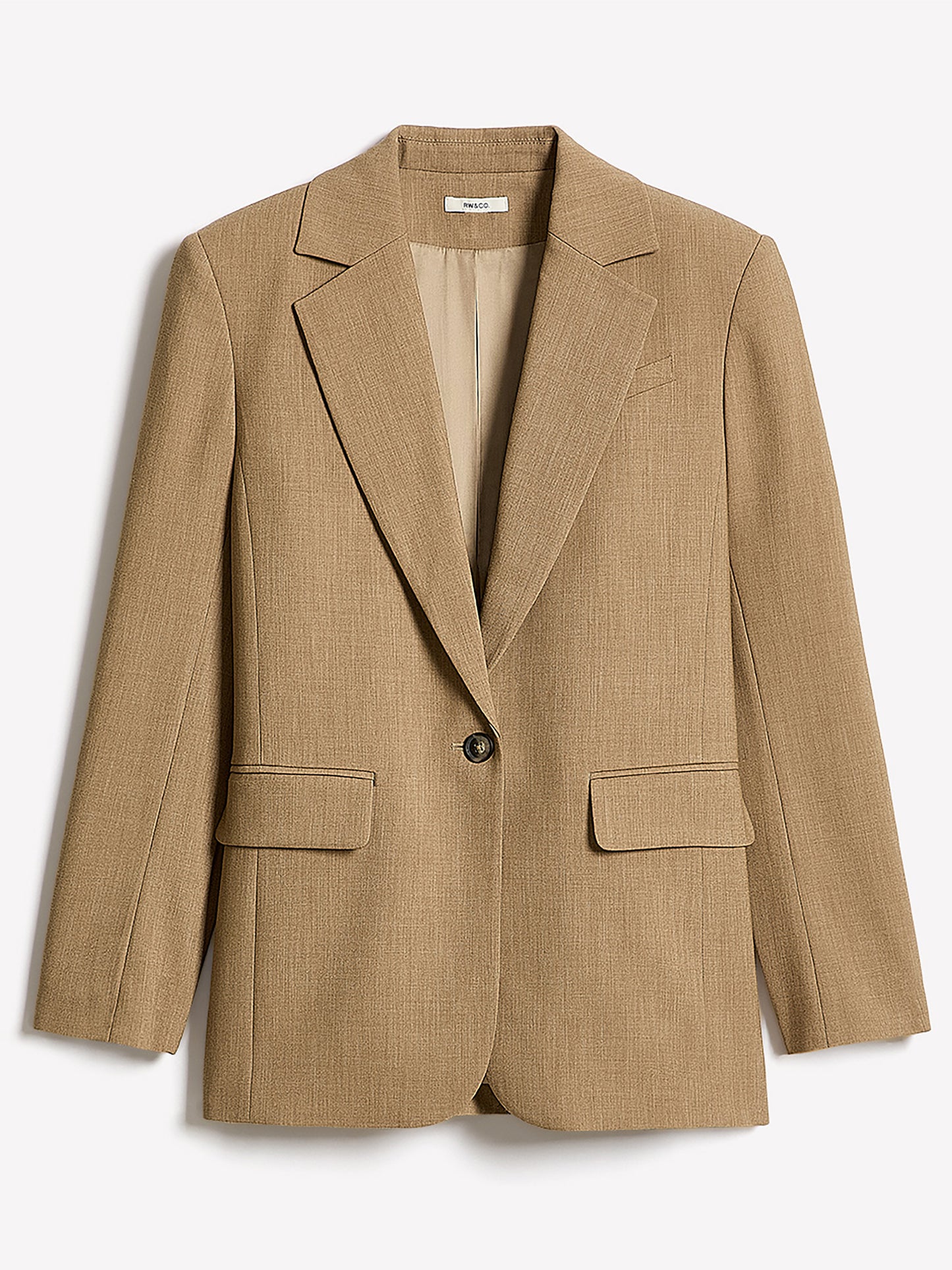 Veston Ample à Boutonnage Simple