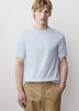 Solid Short-Sleeve Crew-Neck Tee