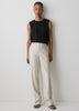 Crew-Neck Satin Cami