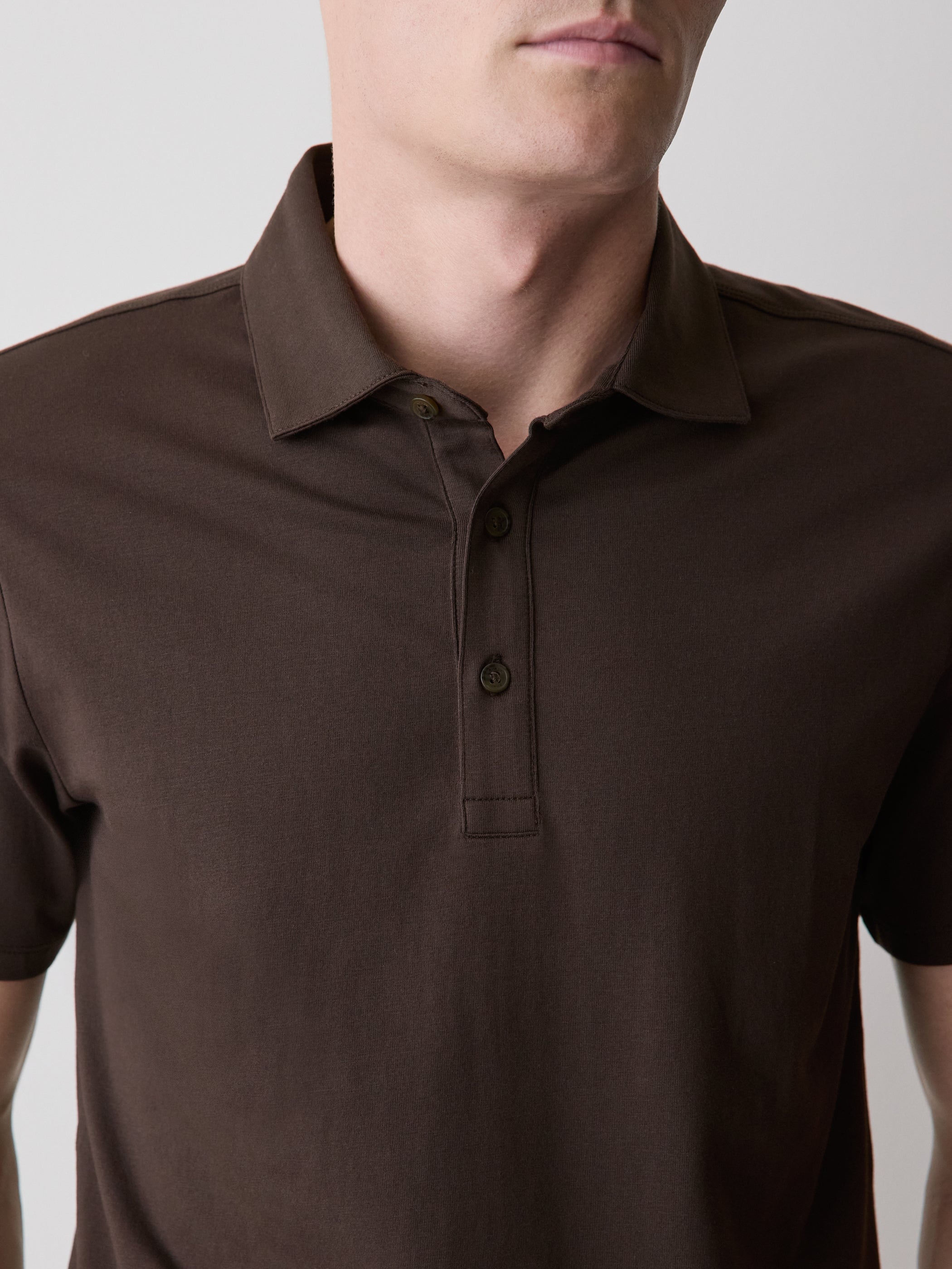 Short-Sleeve Supima (R) Cotton Polo