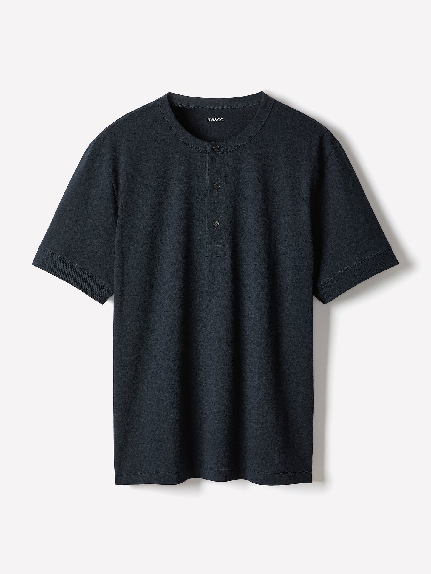 Short-Sleeve Henley T-Shirt
