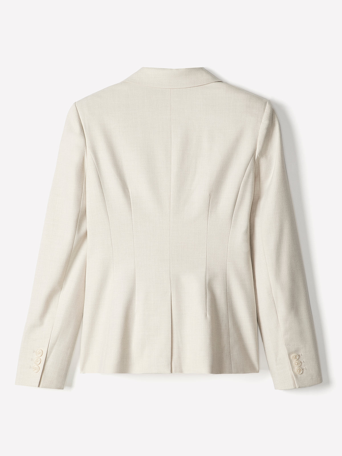 Hourglass Fit Flannel Blend Blazer