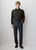 Slim-Leg Wool-Blend Pant