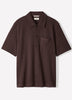 Men's Knit Short Sleeve Shirt Cotton Blend