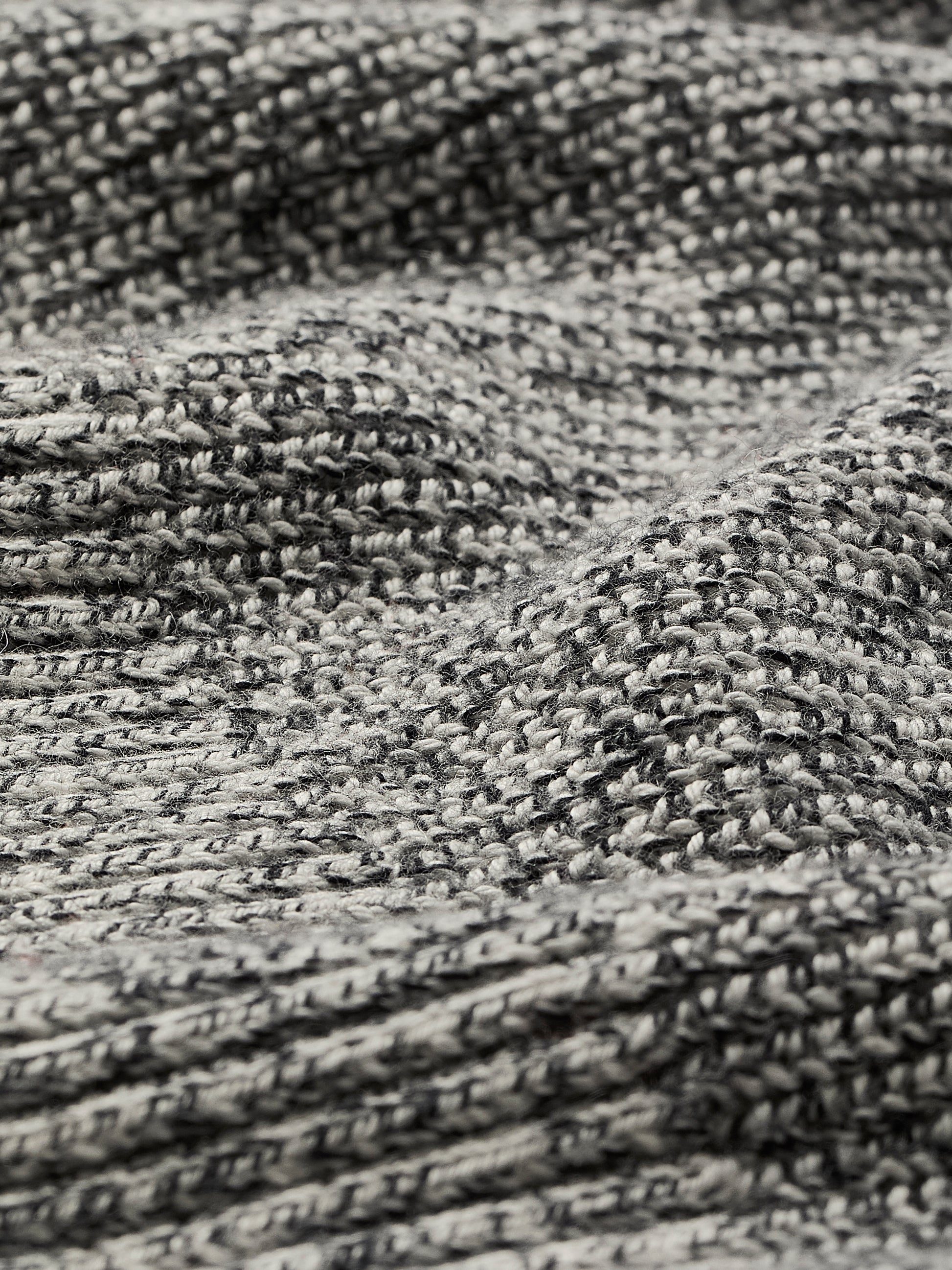 Knit Crewneck Sweater Cotton Cashmere Blend