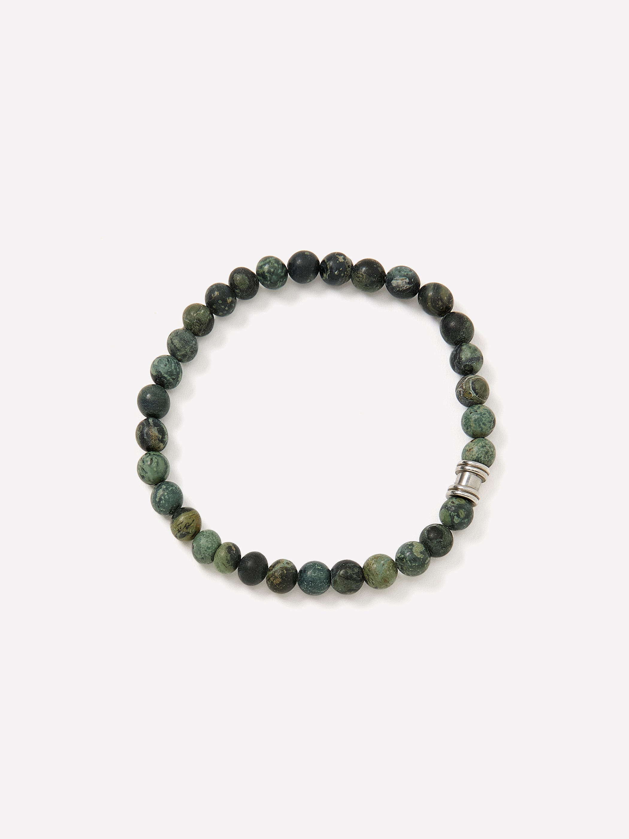 Men's Beaded Bracelet Semi-Precious Stone