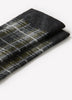 Crew Socks Plaid Pattern Cotton Blend