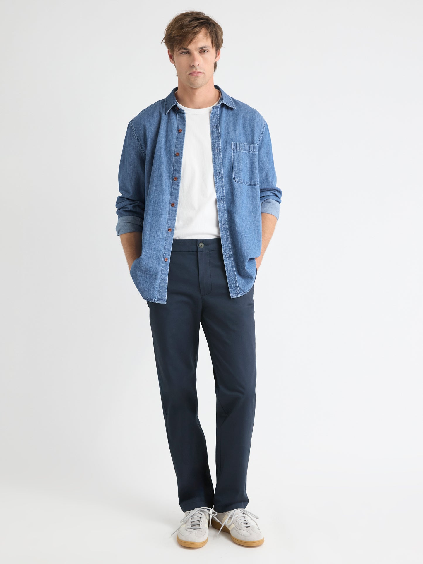 Straight-Leg Chino Pant