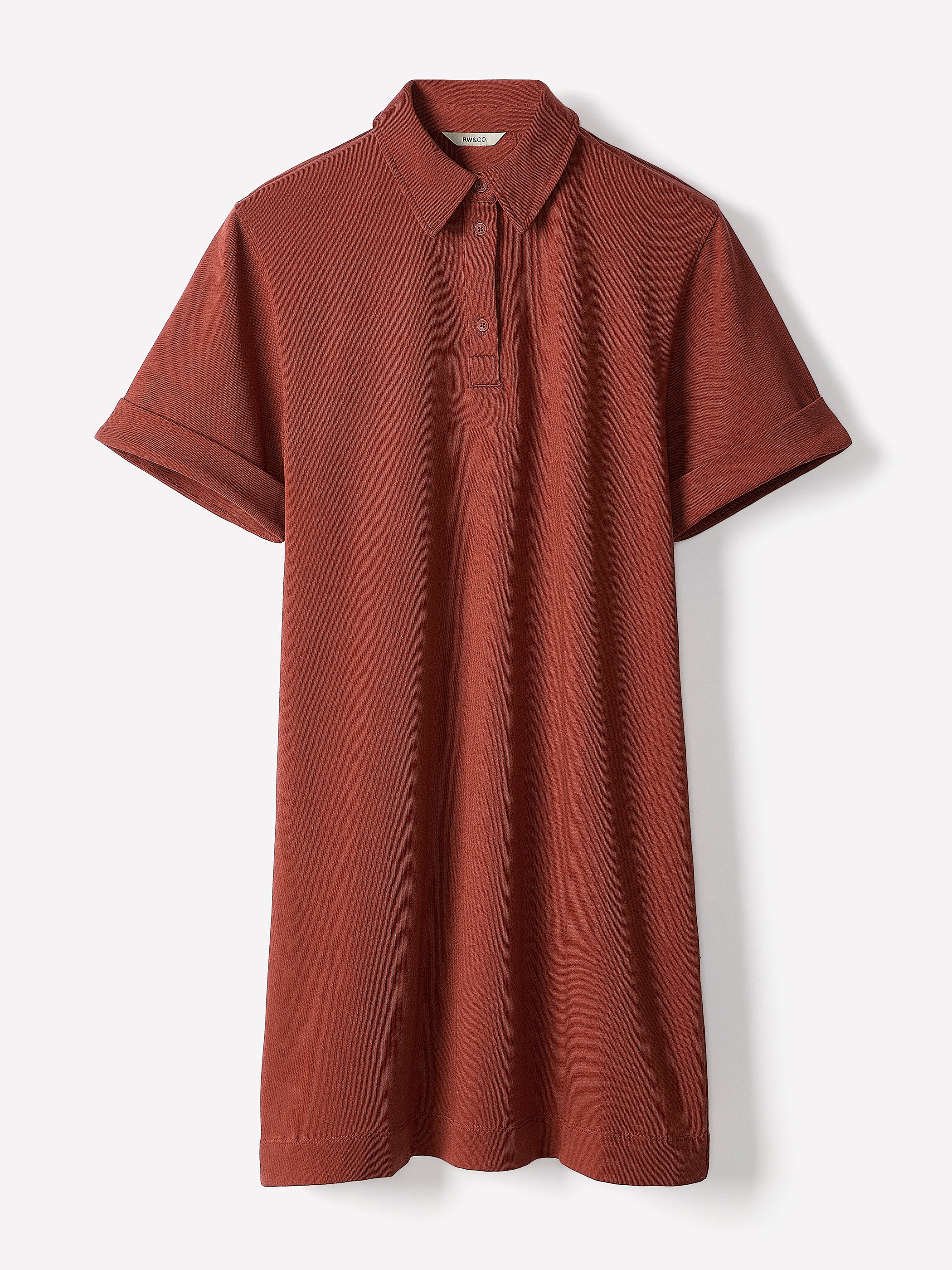 Short-Sleeve Polo Dress