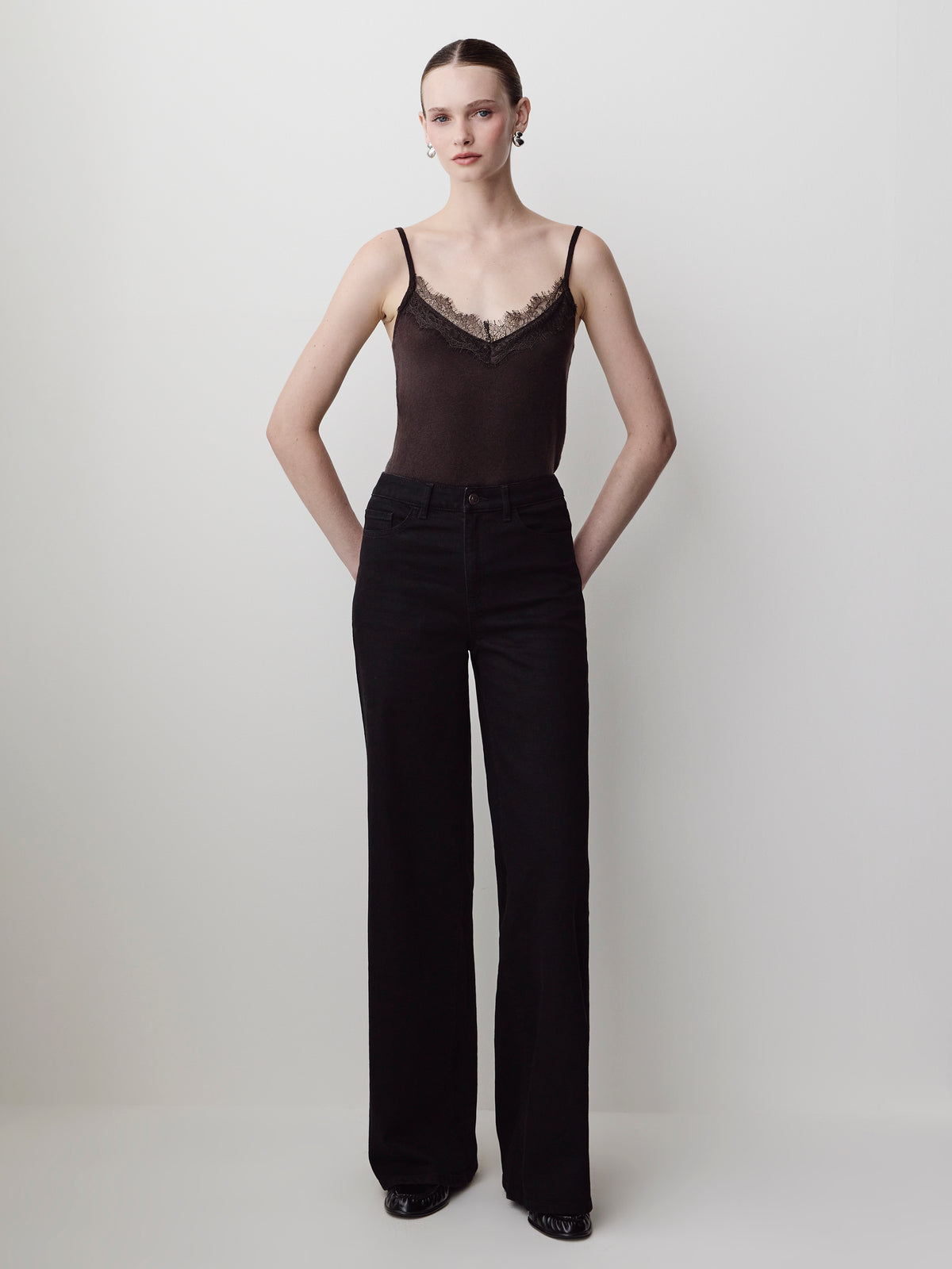 High-Rise Ultra-Wide-Leg Jeans
