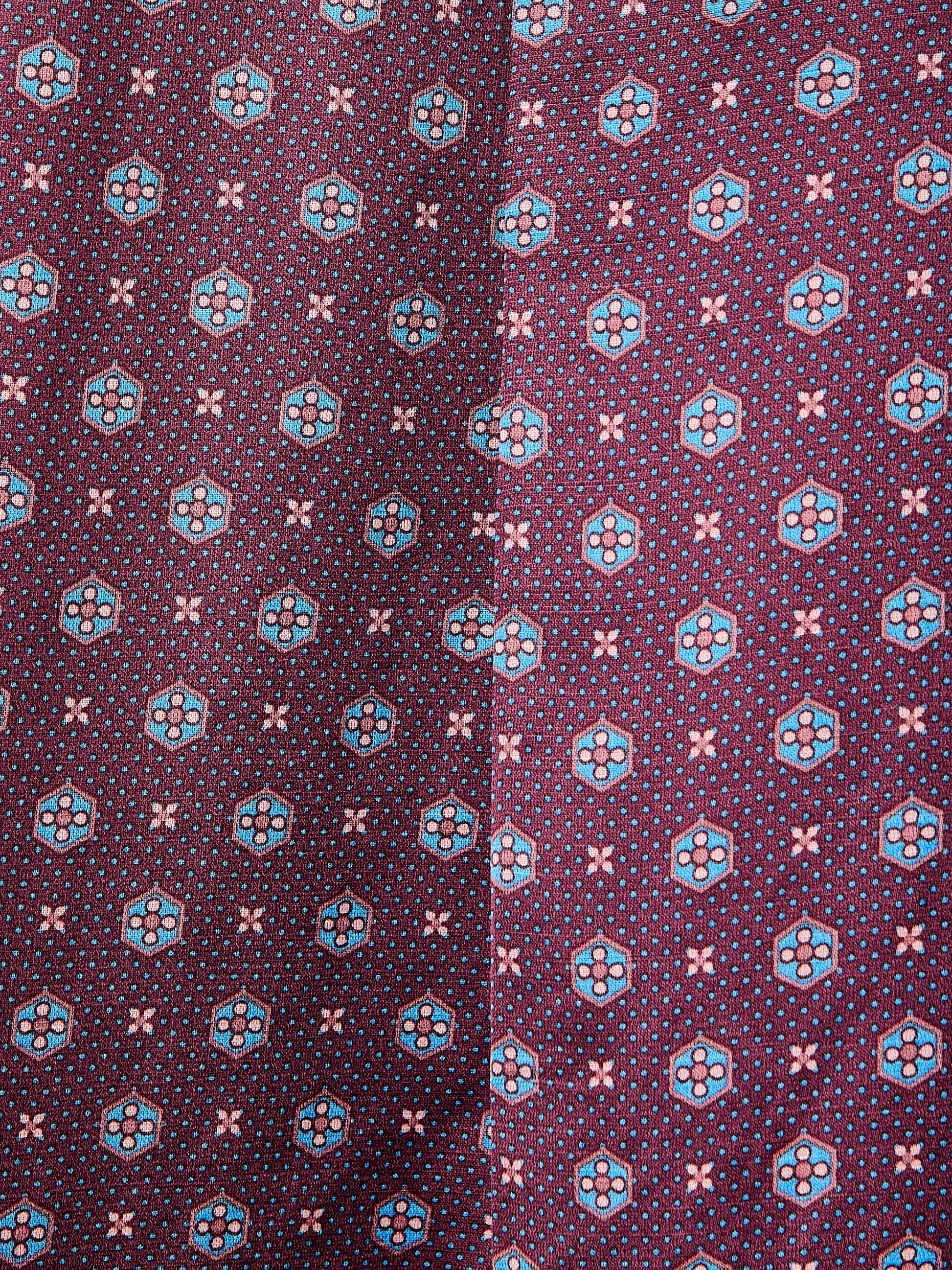 Pull-On Mid-Rise Wide-Leg Pant