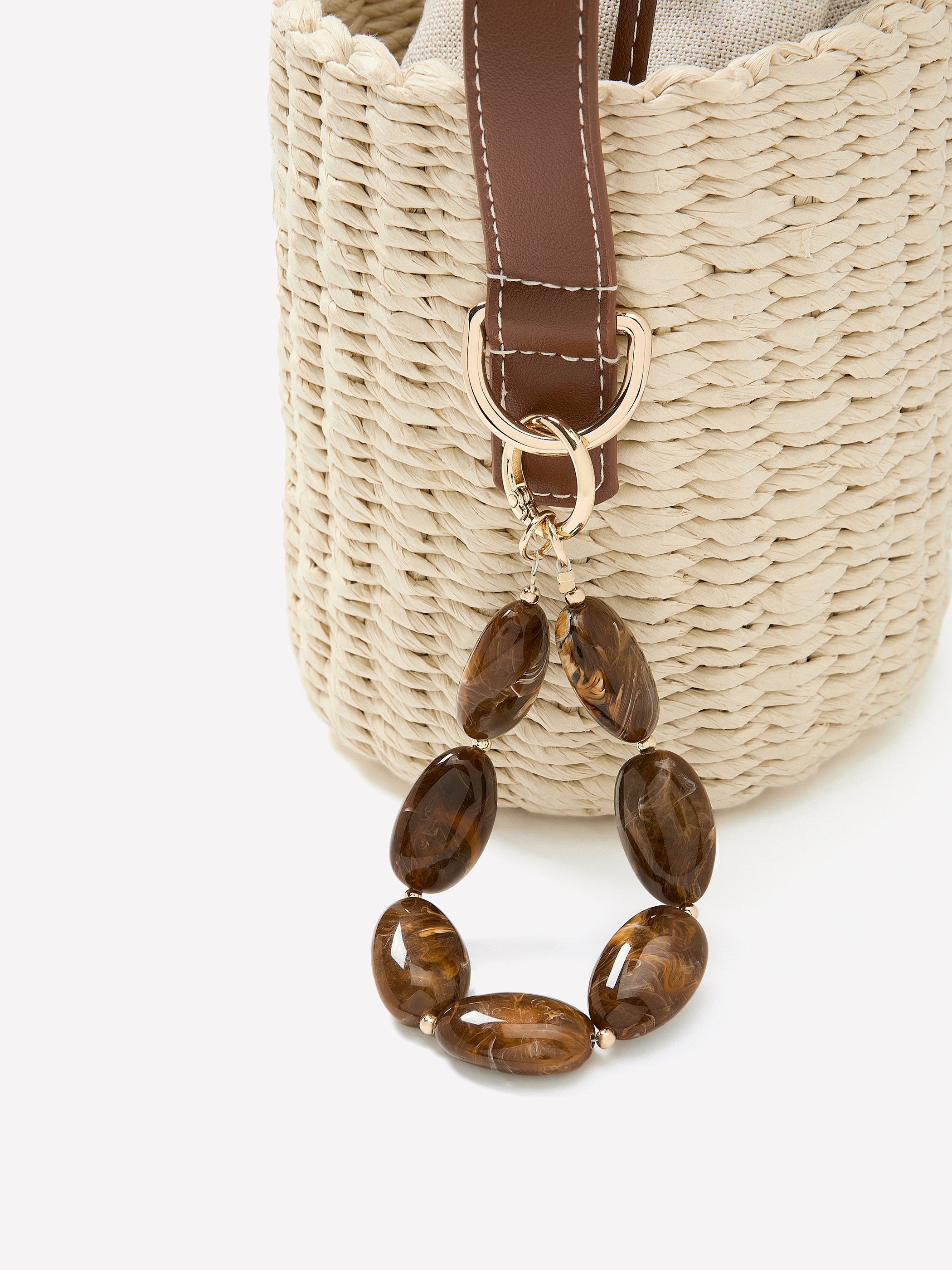 Beaded Bag Charm & Phone Wristlet