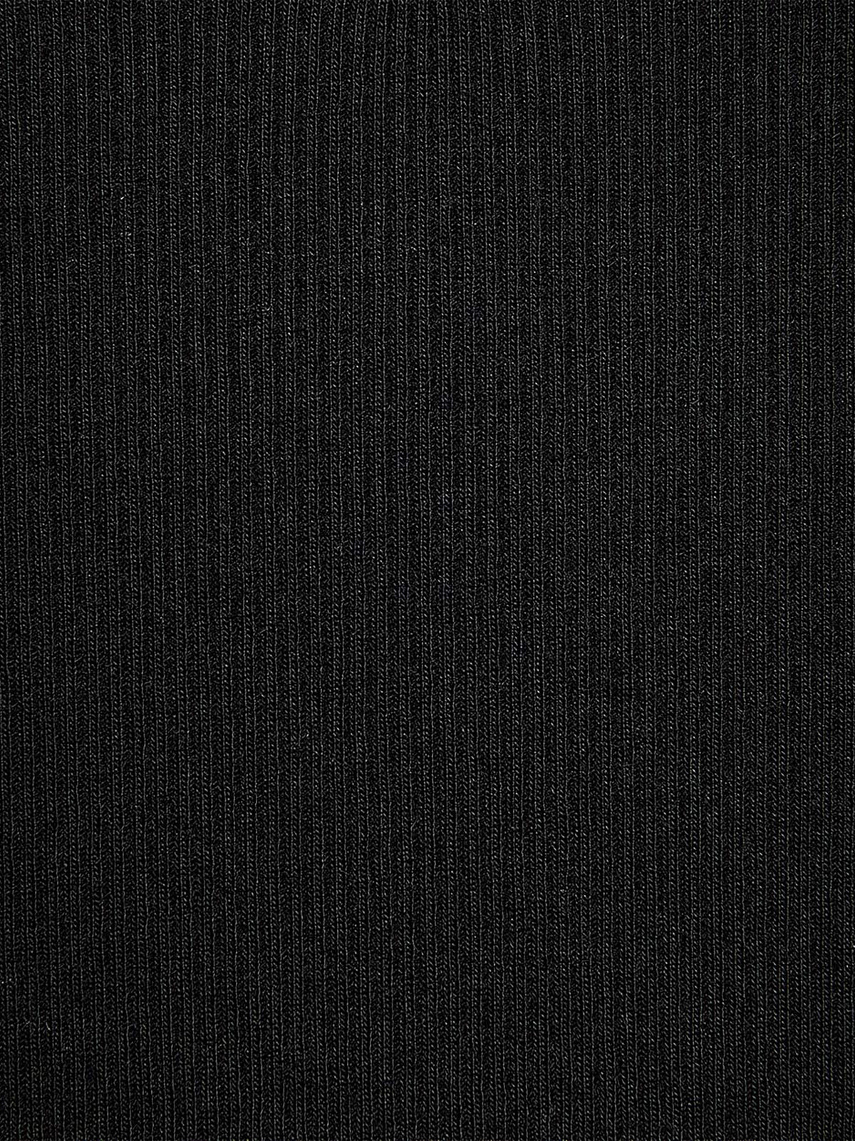 Long-Sleeve Scoop-Neck Ribbed Top