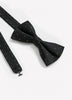Black Bow Tie with Dots