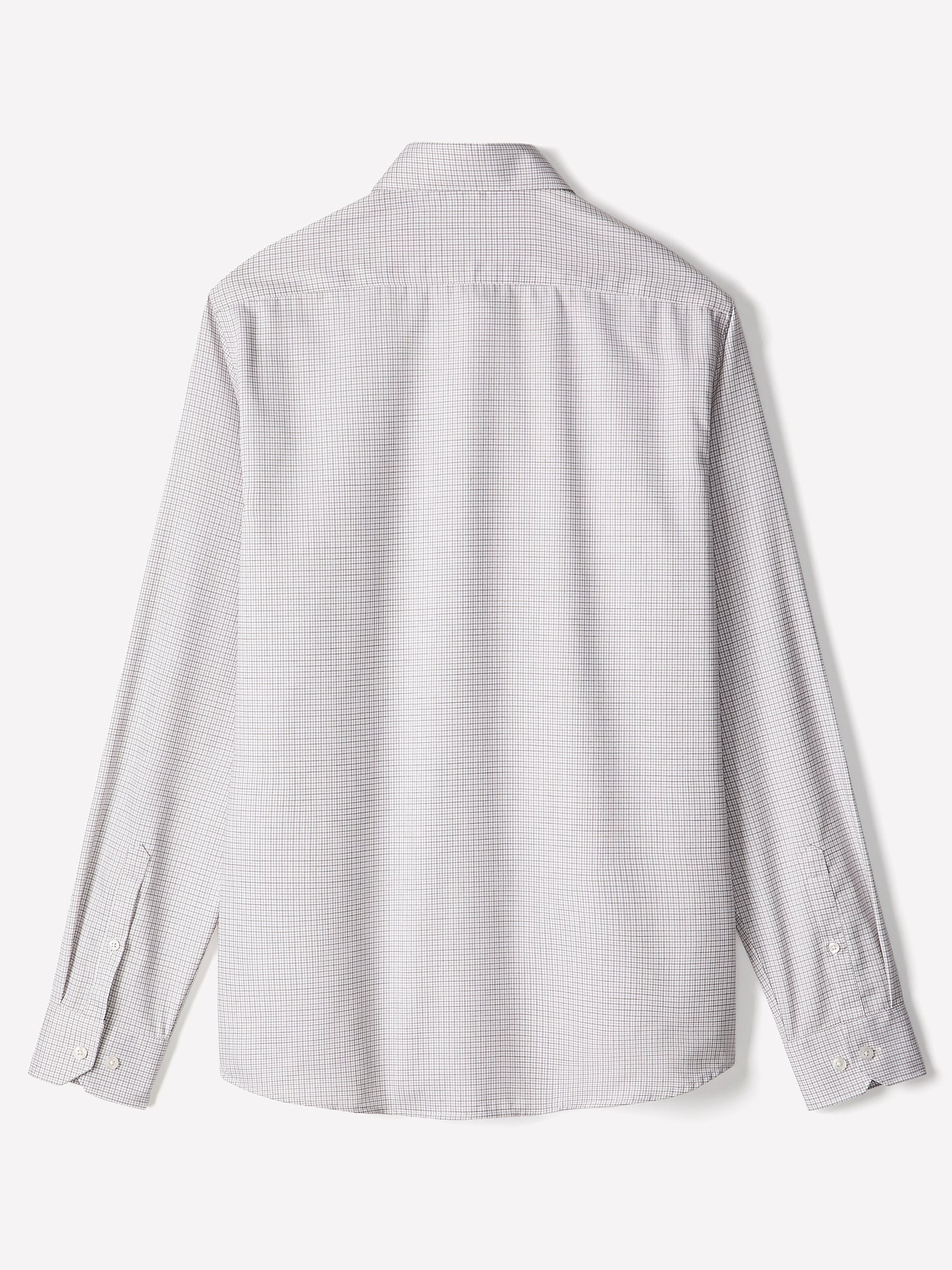 Tailored Micro Check Woven Shirt