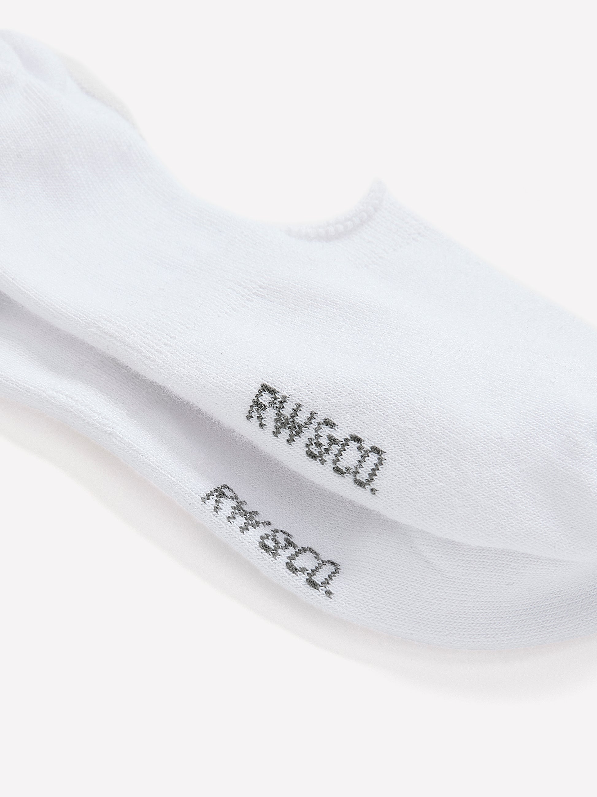 Coolmax (R) White No-Show Socks