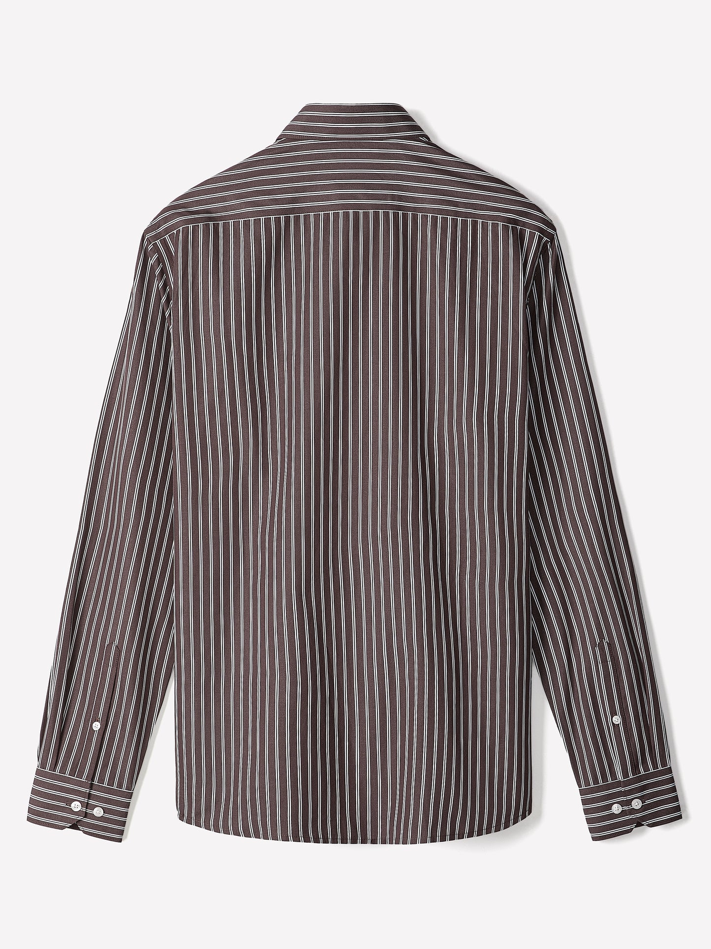 Woven Tailored Collar Shirt, Regular Fit, 100% Cotton