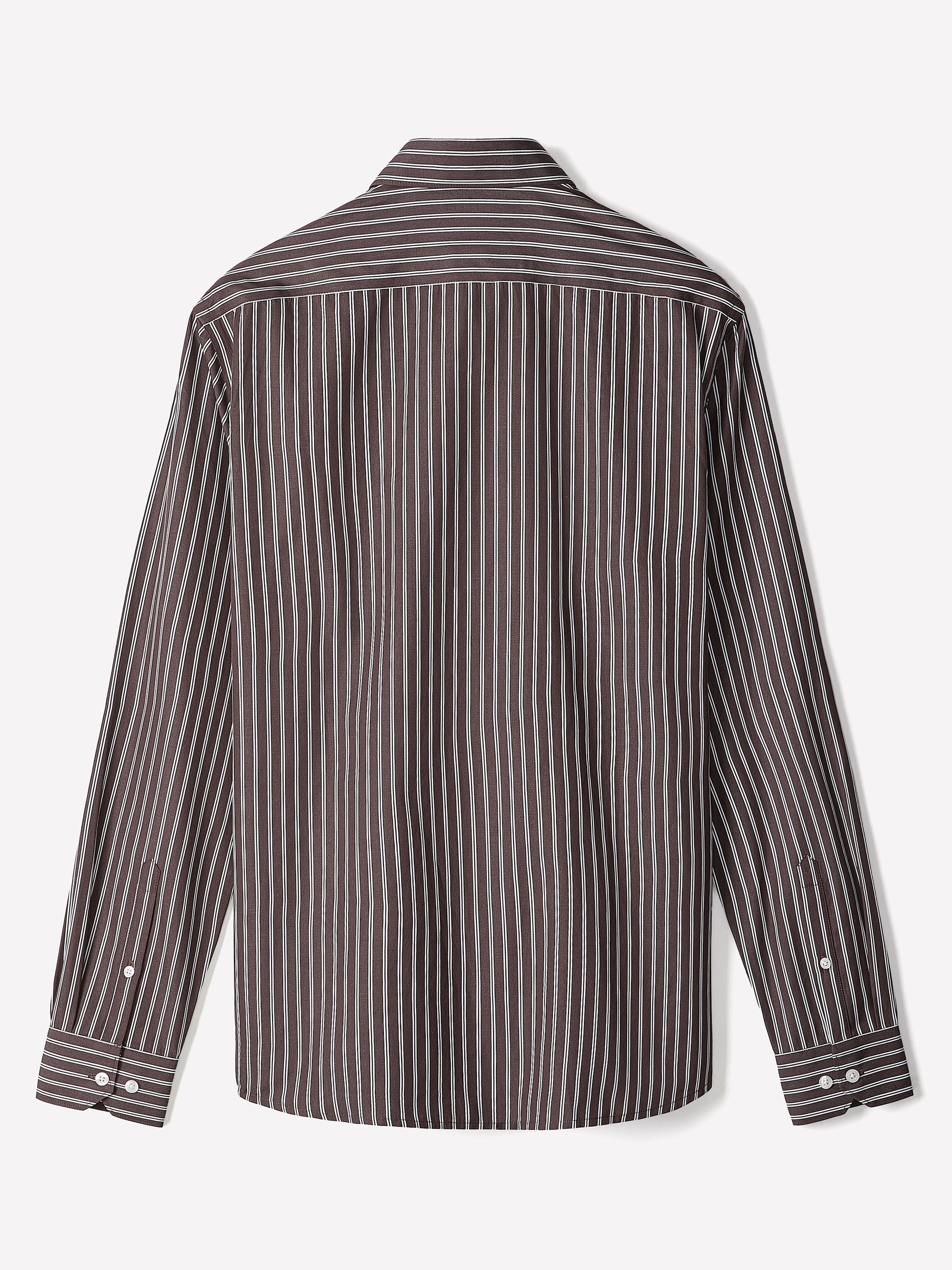 Woven Tailored Collar Shirt, Regular Fit, 100% Cotton
