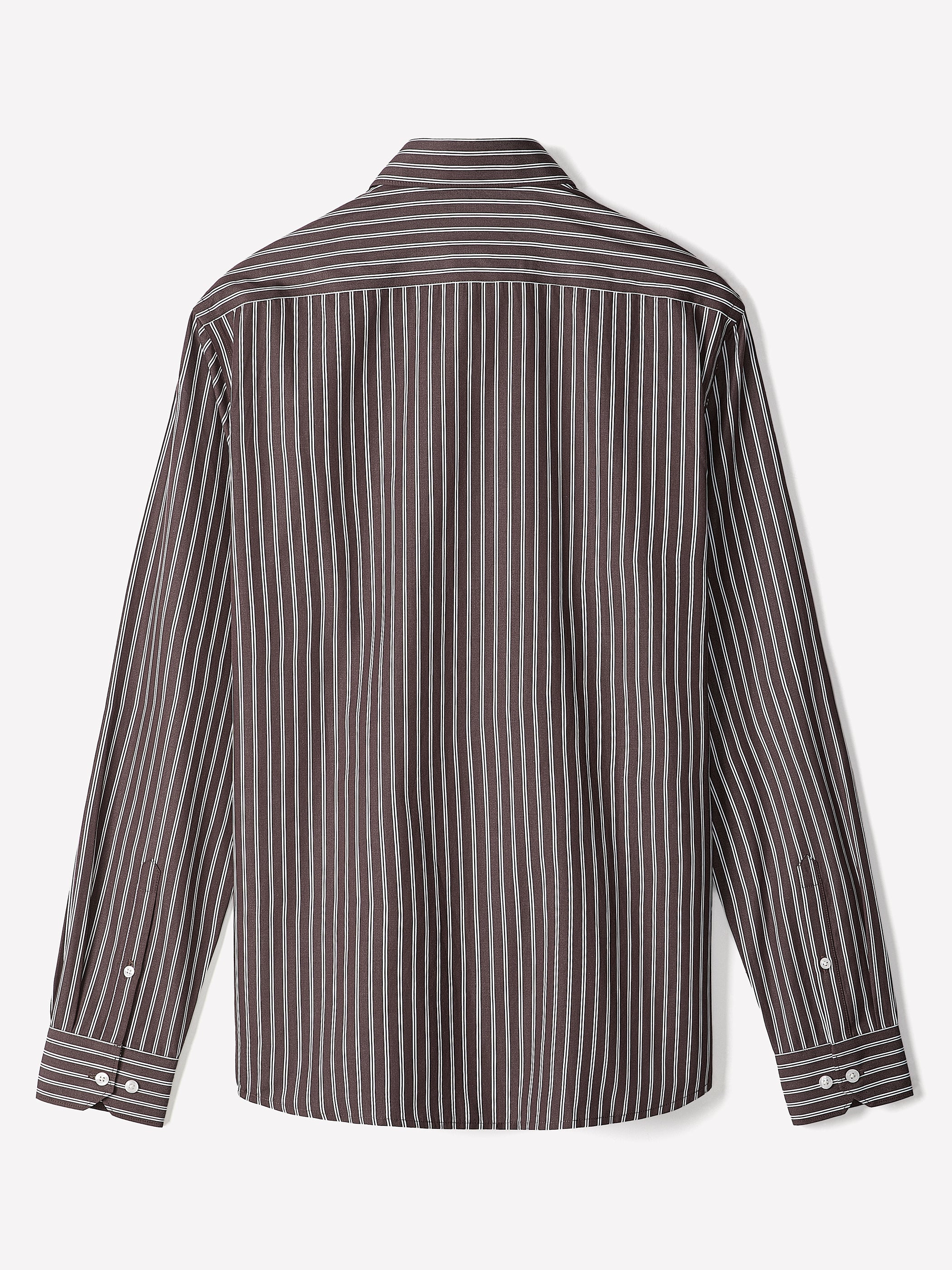 Woven Tailored Collar Shirt, Regular Fit, 100% Cotton