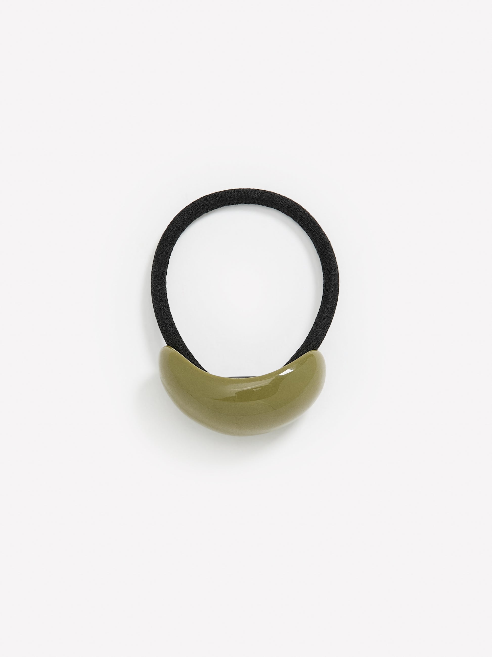 Hair Elastic with Acrylic Plate
