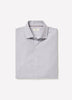 Tailored Cotton Woven Shirt with Stand Collar