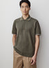 Men's Knit Polo Shirt Tailored Collar