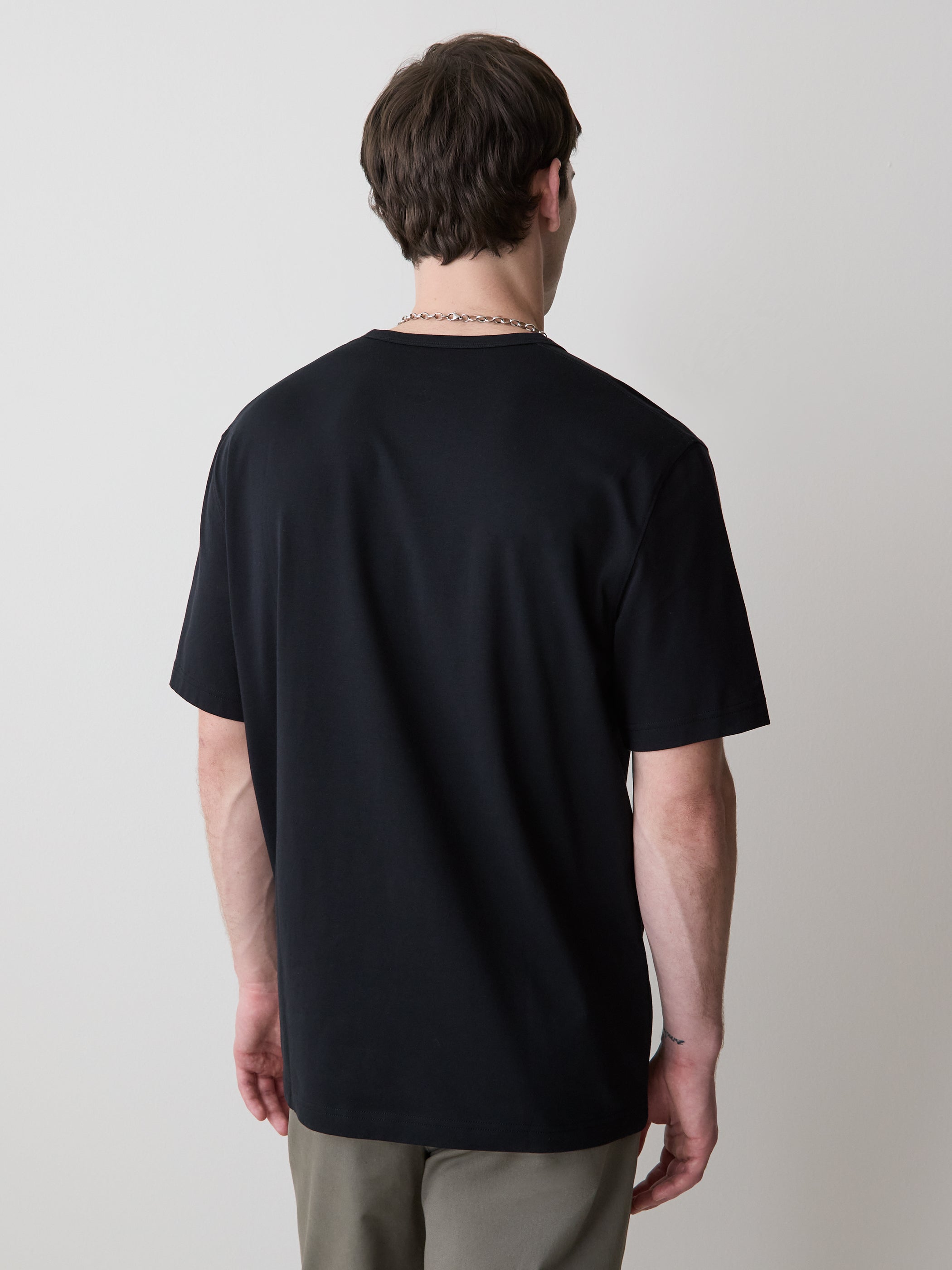 T-shirt col rond en coton pima pour homme - Robert Barakett T-shirt col rond en coton pima pour homme - Robert Barakett