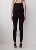 Stirrup Legging High Rise Stretch Viscose Blend