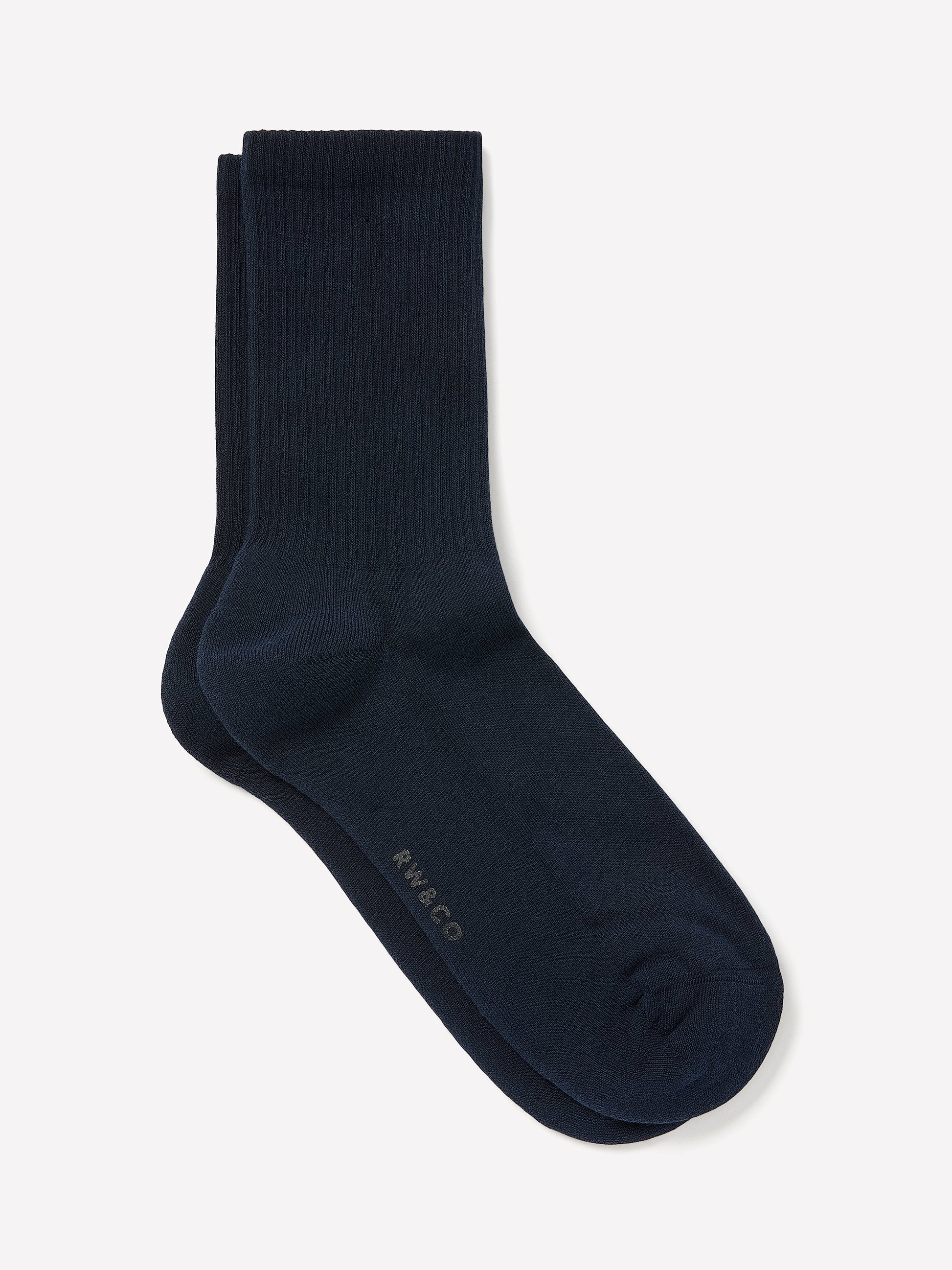 Solid Low Crew Socks
