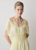 Woven Dress with Lyocell Flutter Sleeves