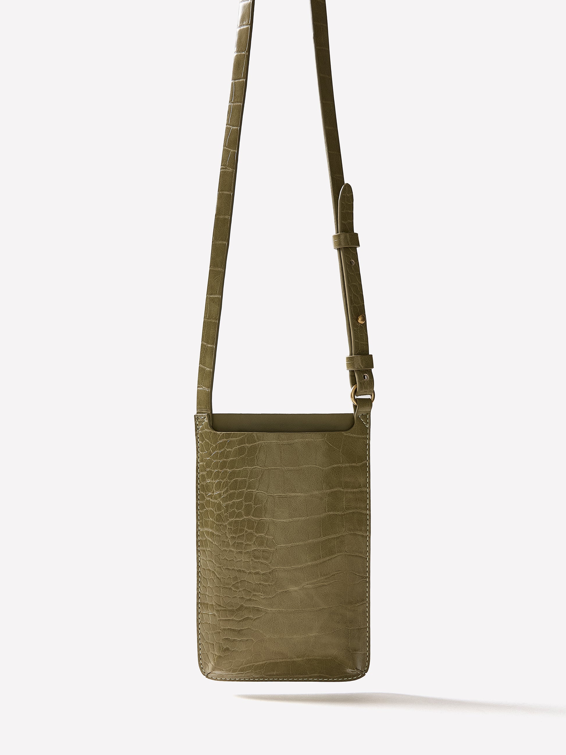 Tote Handbag Polyurethane Minimalist Phone Sling